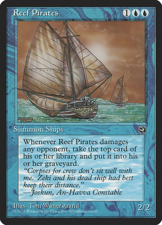 Reef Pirates (Joskun Flavor Text) [Homelands] | Black Swamp Games