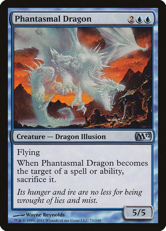 Phantasmal Dragon [Magic 2012] | Black Swamp Games