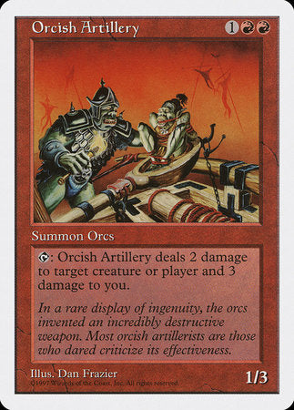 Orcish Artillery [Fifth Edition] | Black Swamp Games