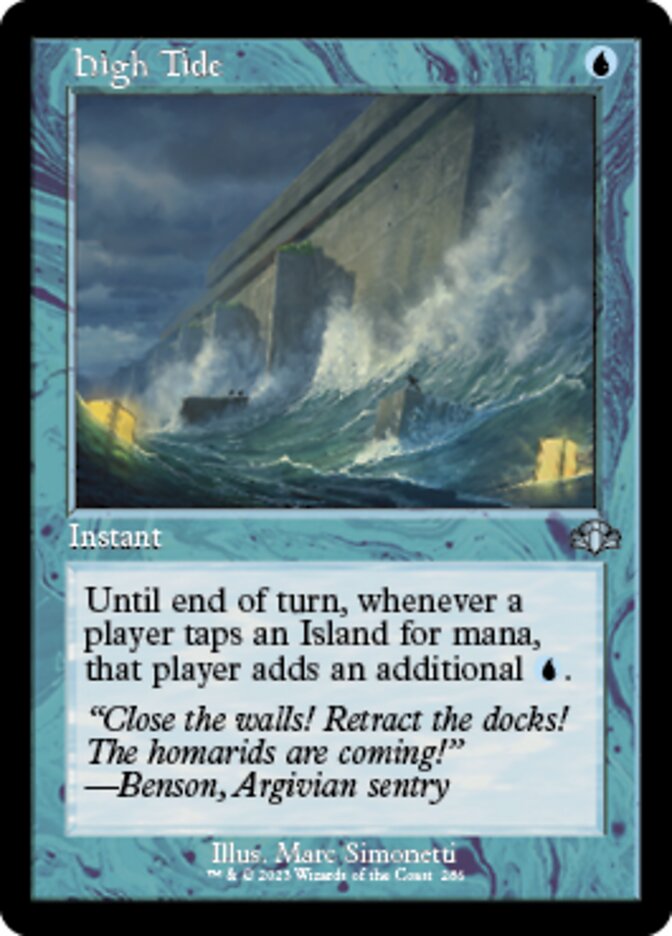 High Tide (Retro) [Dominaria Remastered] | Black Swamp Games