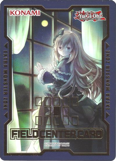 Field Center Card: Ghost Belle & Haunted Mansion (Alternate Art) Promo | Black Swamp Games