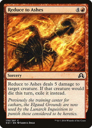 Reduce to Ashes [Shadows over Innistrad] | Black Swamp Games