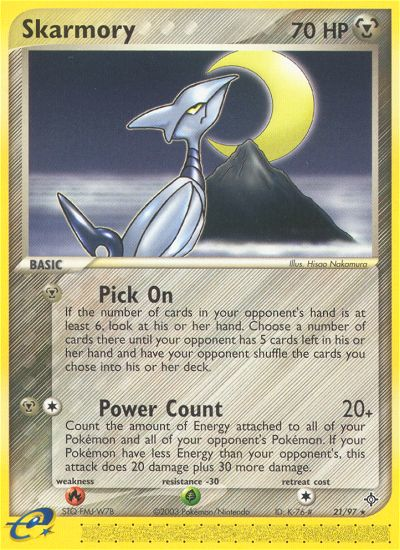 Skarmory (21/97) [EX: Dragon] | Black Swamp Games