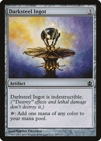 Darksteel Ingot [Commander 2011] | Black Swamp Games