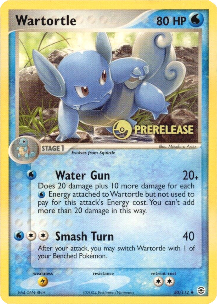 Wartortle (50/112) (Prerelease) [EX: FireRed & LeafGreen] | Black Swamp Games