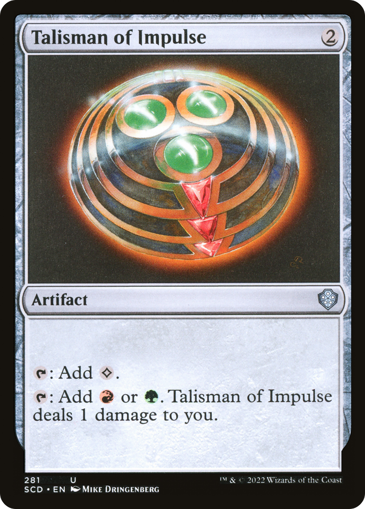 Talisman of Impulse [Starter Commander Decks] | Black Swamp Games