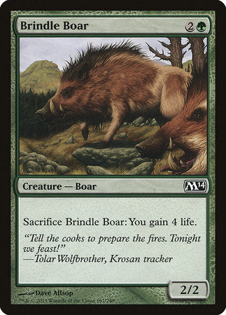 Brindle Boar [Magic 2014] | Black Swamp Games