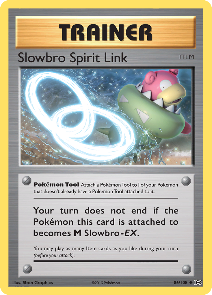 Slowbro Spirit Link (86/108) [XY: Evolutions] | Black Swamp Games