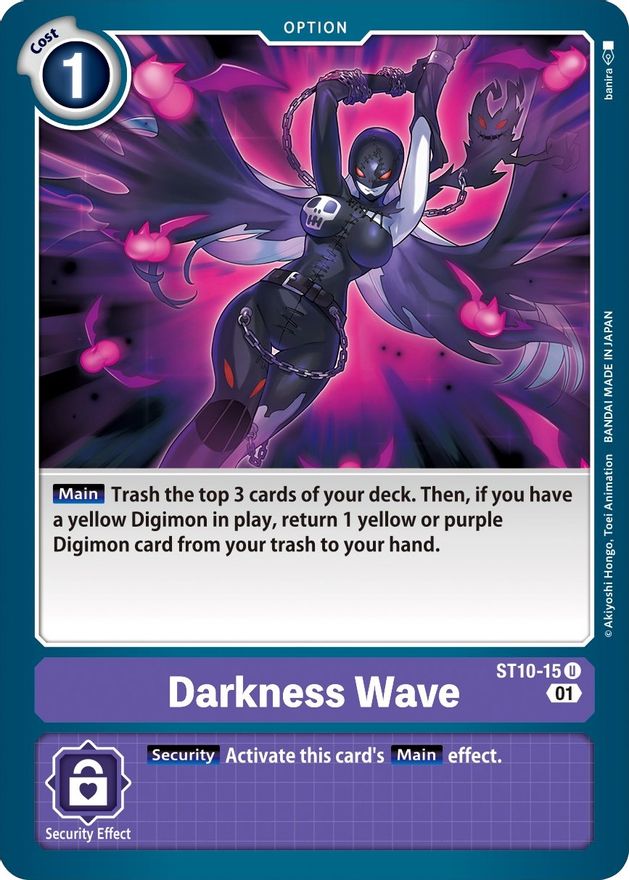 Darkness Wave [ST10-15] [Starter Deck: Parallel World Tactician] | Black Swamp Games