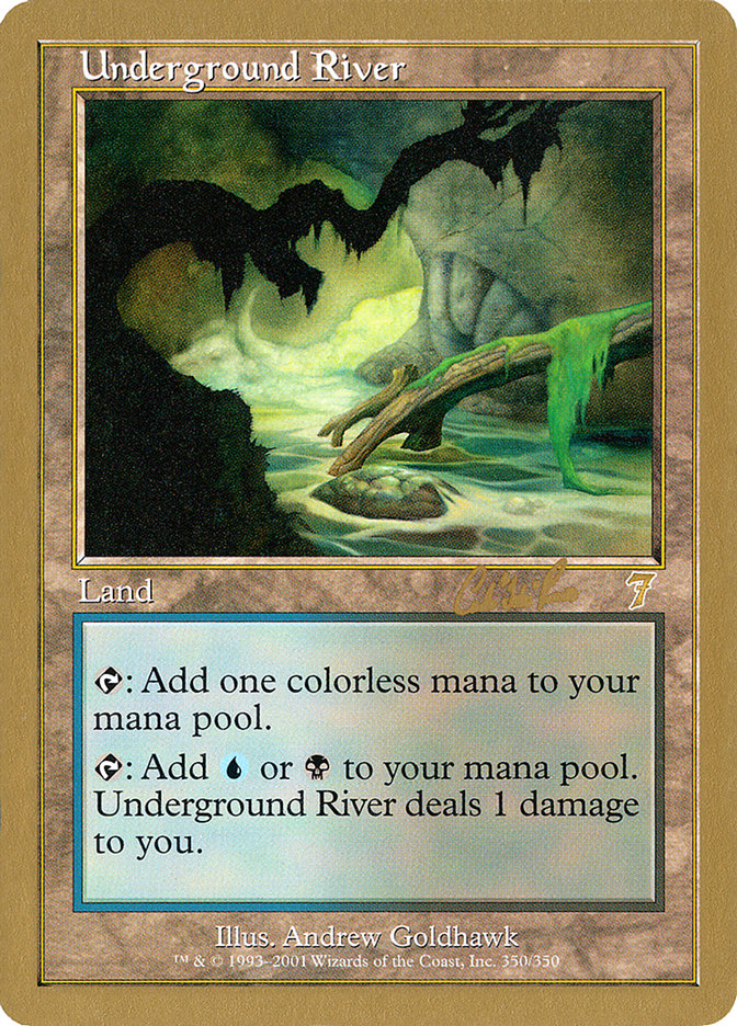 Underground River (Carlos Romao) [World Championship Decks 2002] | Black Swamp Games