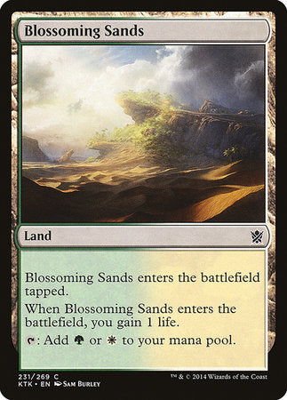 Blossoming Sands [Khans of Tarkir] | Black Swamp Games