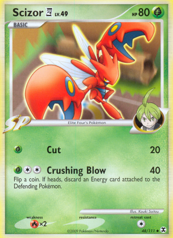 Scizor (48/111) [Platinum: Rising Rivals] | Black Swamp Games