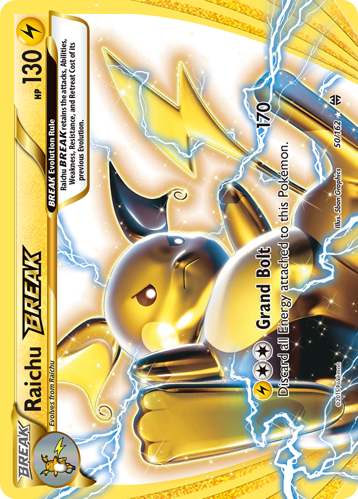 Raichu BREAK (50/162) [XY: BREAKthrough] | Black Swamp Games