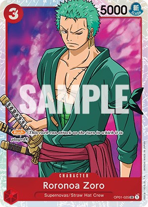 Roronoa Zoro [Romance Dawn] | Black Swamp Games