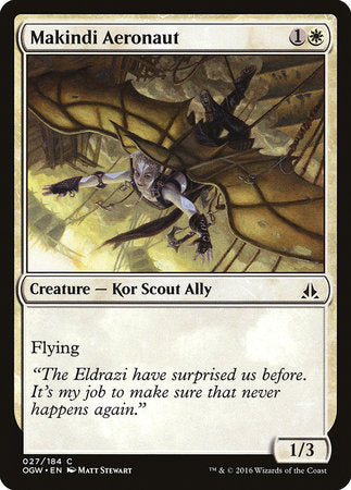 Makindi Aeronaut [Oath of the Gatewatch] | Black Swamp Games