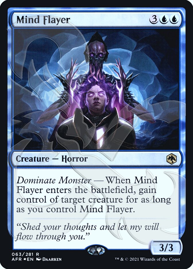 Mind Flayer (Ampersand Promo) [Dungeons & Dragons: Adventures in the Forgotten Realms Promos] | Black Swamp Games