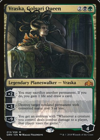 Vraska, Golgari Queen [Guilds of Ravnica] | Black Swamp Games