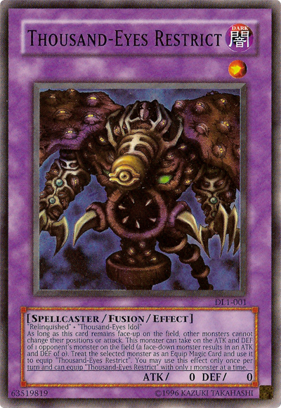Thousand-Eyes Restrict [DL1-001] Super Rare | Black Swamp Games