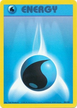 Water Energy (102/102) [Base Set Unlimited] | Black Swamp Games