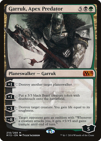 Garruk, Apex Predator [Magic 2015] | Black Swamp Games