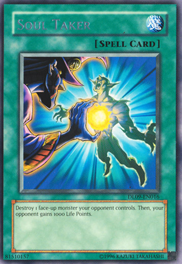 Soul Taker (Silver) [DL09-EN016] Rare | Black Swamp Games