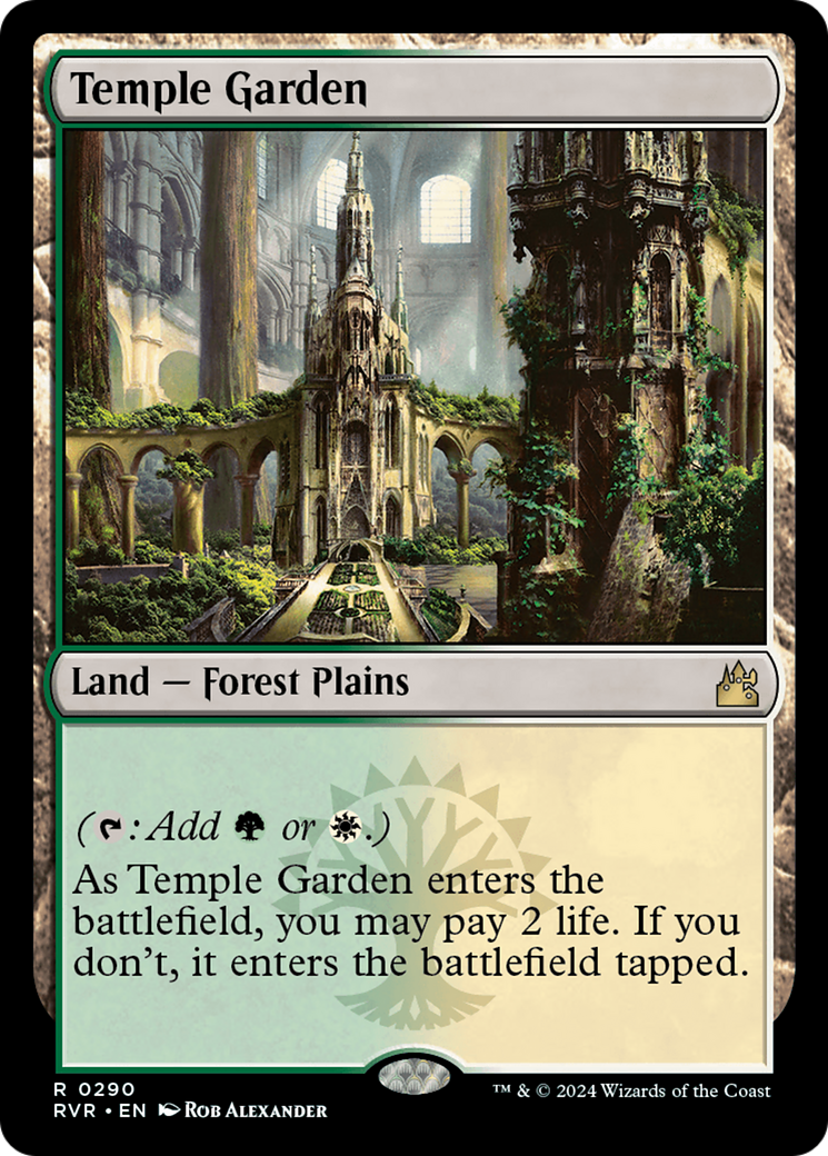 Temple Garden [Ravnica Remastered] | Black Swamp Games