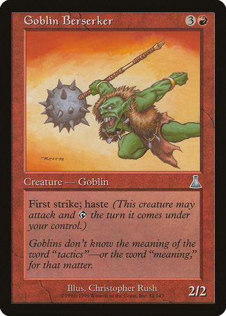 Goblin Berserker [Urza's Destiny] | Black Swamp Games