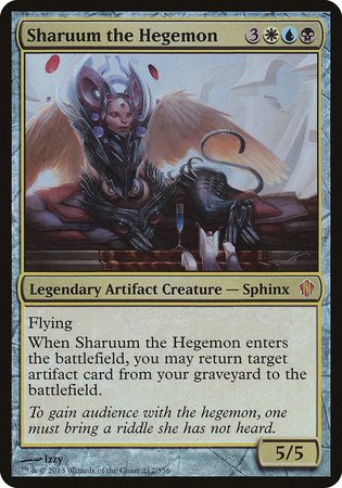 Sharuum the Hegemon (Commander 2013) [Commander 2013 Oversized] | Black Swamp Games