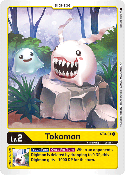 Tokomon [ST3-01] [Starter Deck: Heaven's Yellow] | Black Swamp Games