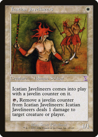 Icatian Javelineers [Time Spiral Timeshifted] | Black Swamp Games