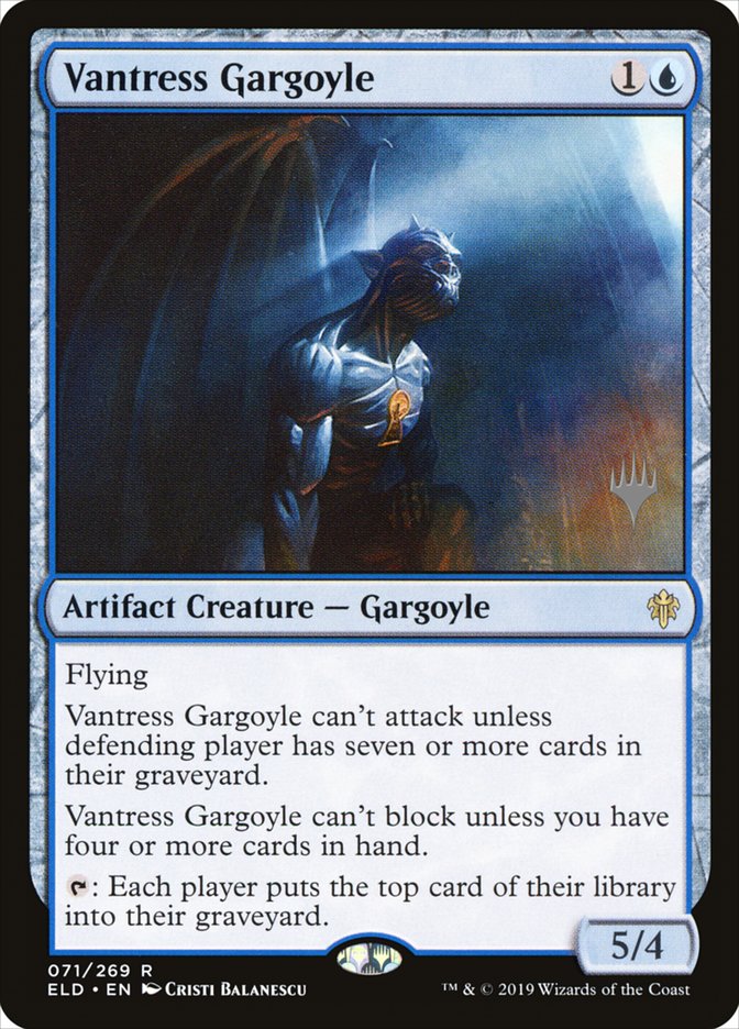 Vantress Gargoyle (Promo Pack) [Throne of Eldraine Promos] | Black Swamp Games