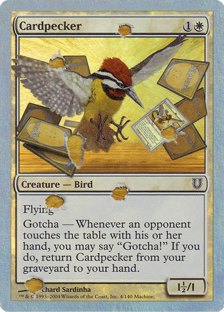 Cardpecker (Alternate Foil) [Unhinged] | Black Swamp Games
