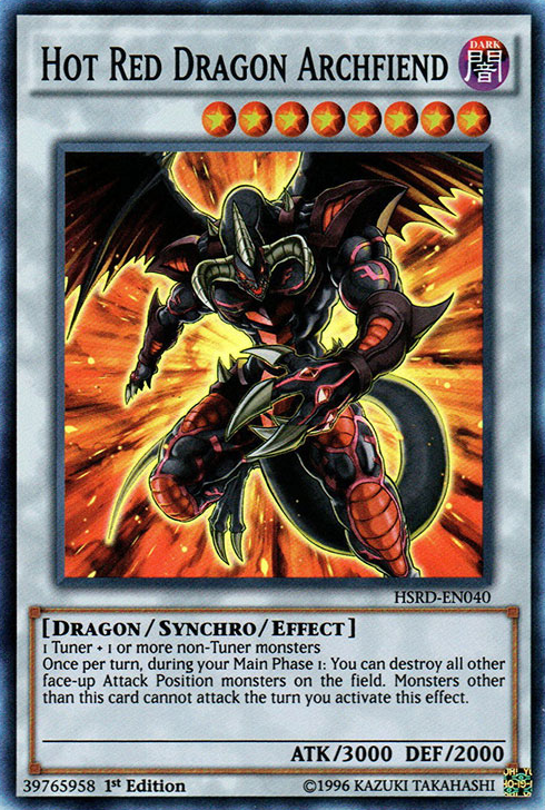 Hot Red Dragon Archfiend [HSRD-EN040] Super Rare | Black Swamp Games