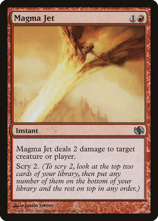 Magma Jet [Duel Decks: Jace vs. Chandra] | Black Swamp Games