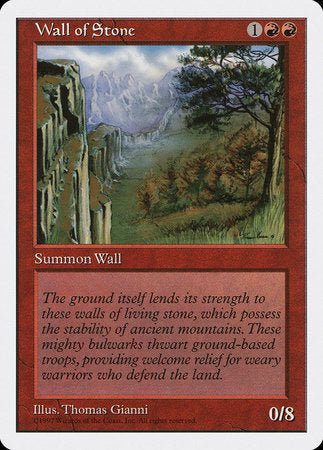 Wall of Stone [Fifth Edition] | Black Swamp Games