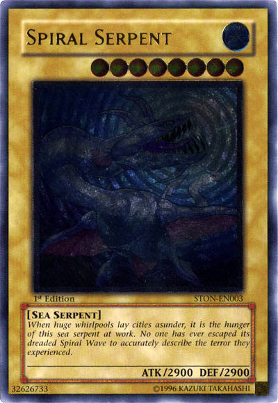 Spiral Serpent [STON-EN003] Ultimate Rare | Black Swamp Games