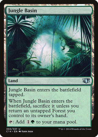 Jungle Basin [Commander 2014] | Black Swamp Games