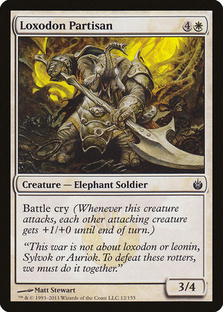 Loxodon Partisan [Mirrodin Besieged] | Black Swamp Games