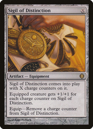 Sigil of Distinction [Shards of Alara] | Black Swamp Games
