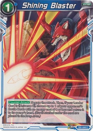 Shining Blaster (Reprint) (TB1-049) [Battle Evolution Booster] | Black Swamp Games