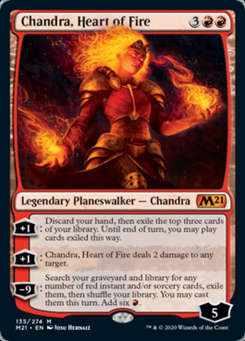 Chandra, Heart of Fire [Core Set 2021] | Black Swamp Games