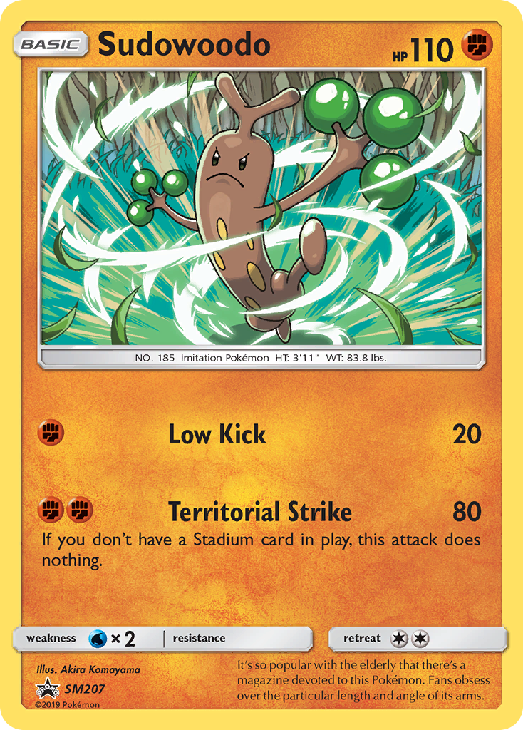 Sudowoodo (SM207) [Sun & Moon: Black Star Promos] | Black Swamp Games