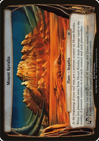 Mount Keralia (Planechase Anthology) [Planechase Anthology Planes] | Black Swamp Games