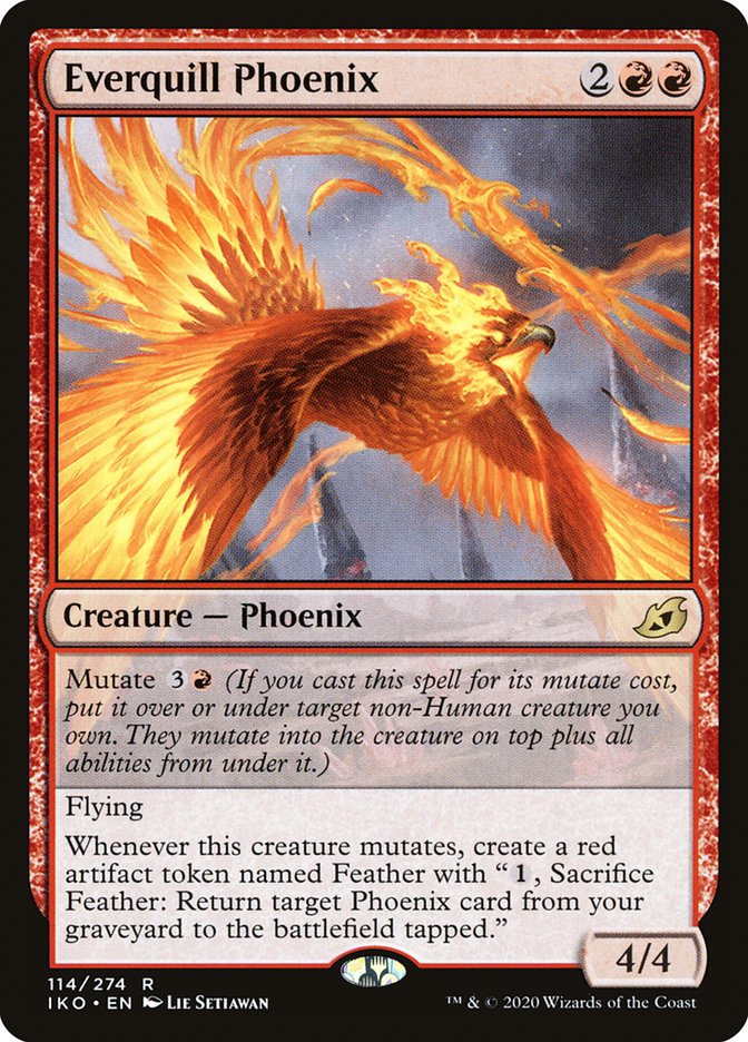 Everquill Phoenix [Ikoria: Lair of Behemoths] | Black Swamp Games