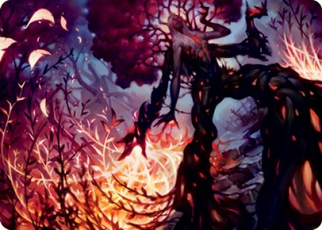 Splendid Reclamation Art Card [Innistrad: Crimson Vow Art Series] | Black Swamp Games