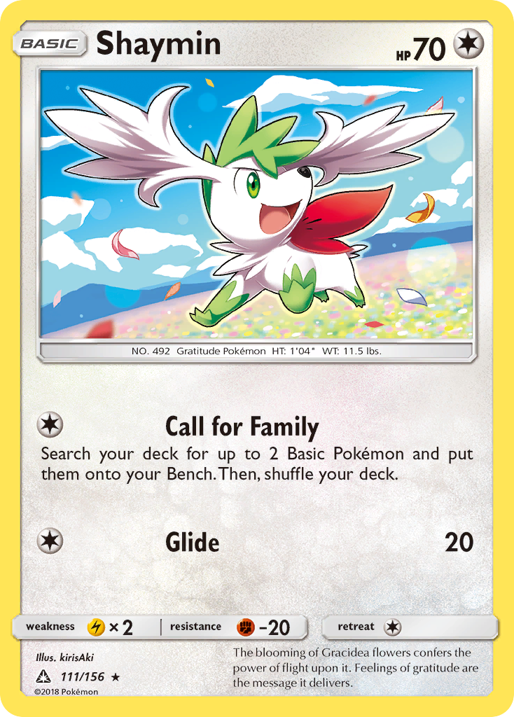 Shaymin (111/156) [Sun & Moon: Ultra Prism] | Black Swamp Games