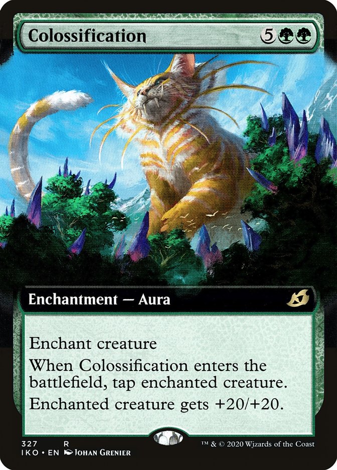 Colossification (Extended Art) [Ikoria: Lair of Behemoths] | Black Swamp Games