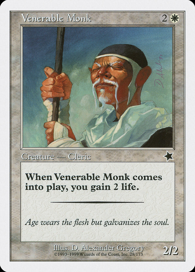 Venerable Monk [Starter 1999] | Black Swamp Games