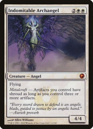 Indomitable Archangel [Scars of Mirrodin] | Black Swamp Games