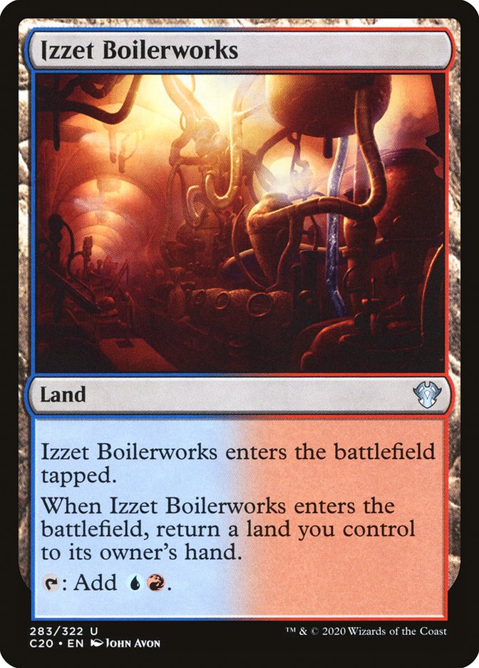 Izzet Boilerworks [Commander 2020] | Black Swamp Games